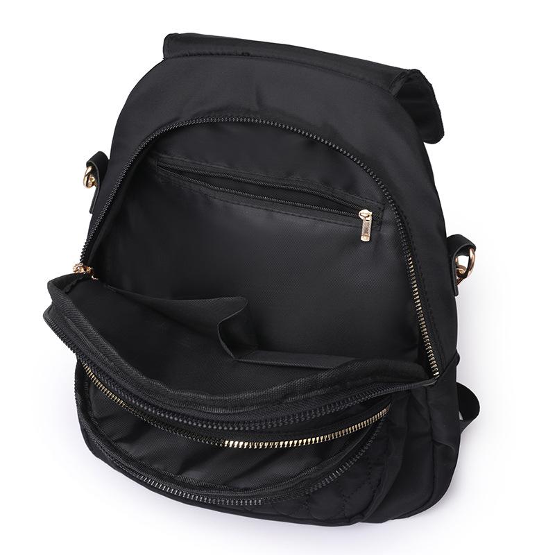 Oxford Cloth Backpack for Women Traveling and Going Out Middle-aged Mother with Shoulder Embroidery Thread Multi-purpose Backpack