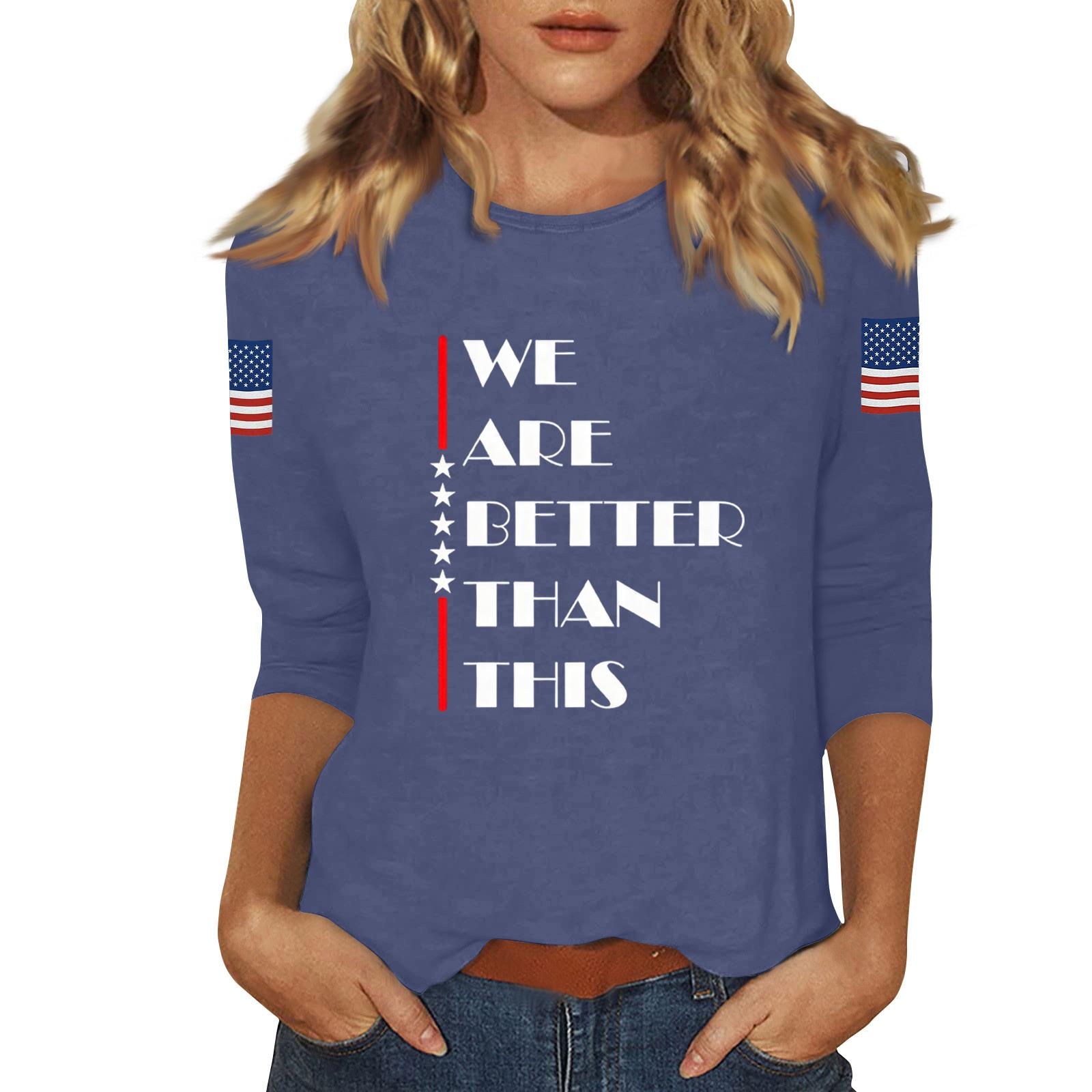 

Women s Casual Fashionable Sexy Comfortable Neck Three-Quarter Sleeve Top L тёмно-синий