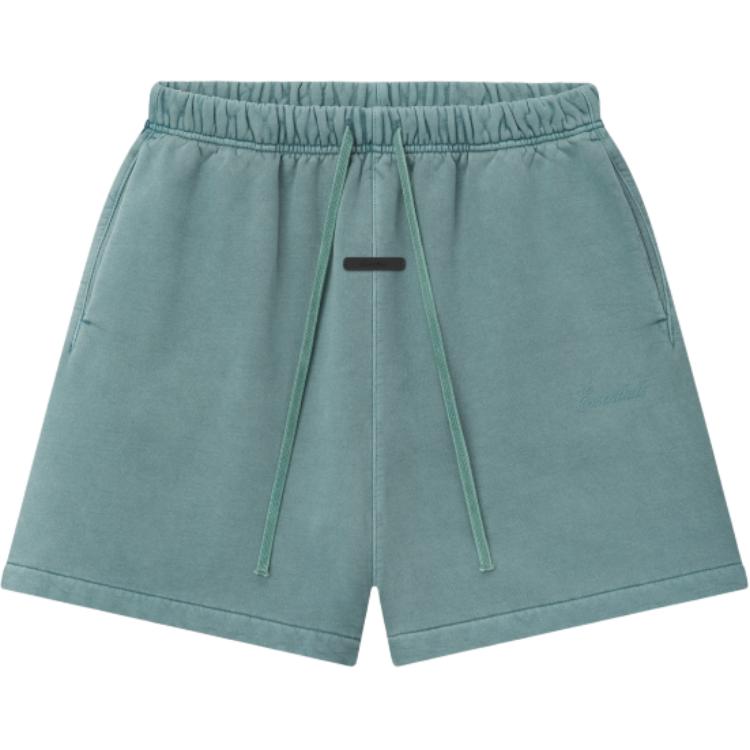 Fear of God Essentials Signature Classic Short Faded Coastal Men Bottoms Blue 160SP264113F S