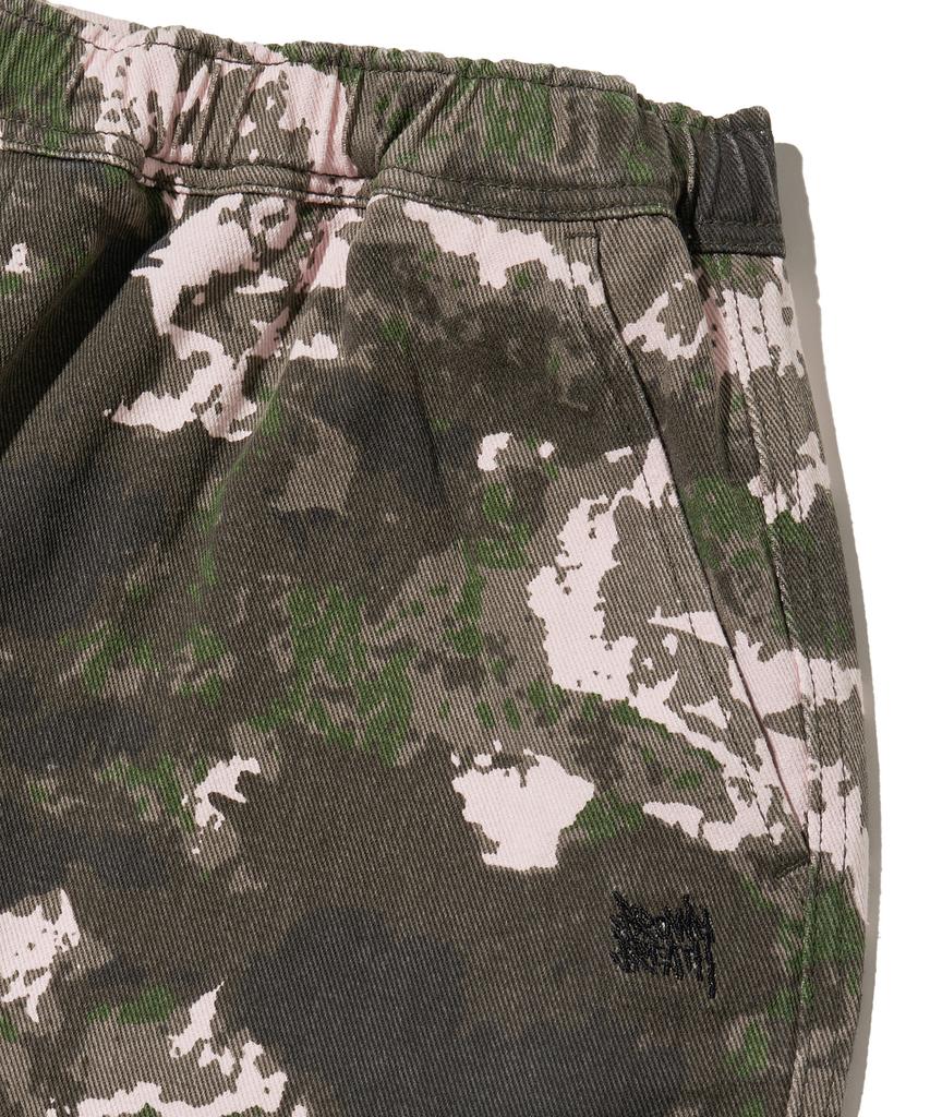 BROWNBREATH Tag German Camo Banding Pants - Pink