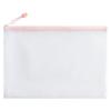 5pcs A4 Document Organizer Bag Large Capacity Stationery Storage Bag Mesh Zipper Pouch  Office