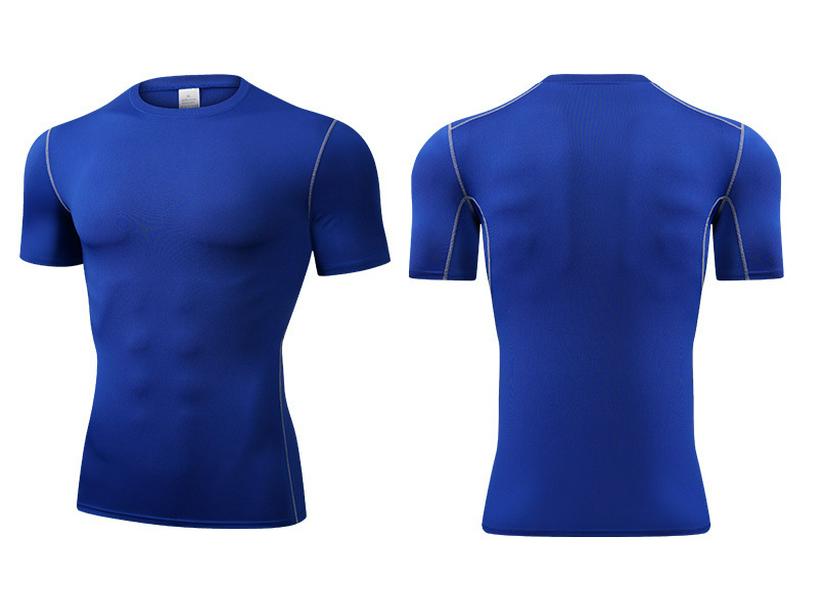Men's Quick-Dry Compression Short Sleeve Basketball/Fitness Top