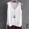 Spring/Summer Women's Knitted Ice Silk Sleeveless T-shirt New Style Strap Tank Top with Undercover