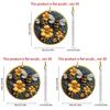 Charming Acrylic Bee Wreath Pendant Colorful Cartoon Car Decor Keychain Gift