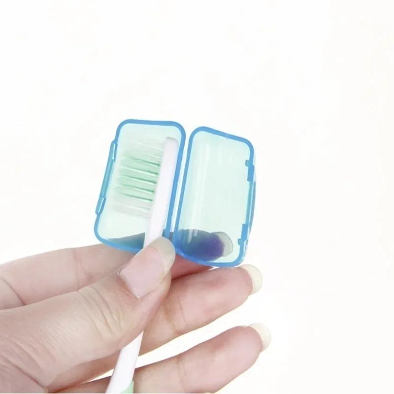 5pcs/set Household Bathroom Toothbrush Portable Toothbrush Protect Cover Holder Toothbrush Cover Bathroom Accessories Supplies