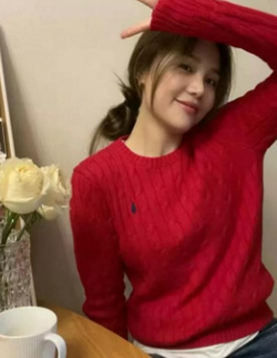 Women's Off-White College-Style Thick Embroidered Knit Sweater, Autumn/Winter Design