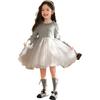 LUSON Baby Girl Ruffle Mesh Princess Puffy Dress