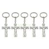 24TE Keychains Rings DIY Car Hanging Simple Jewelry Handmade Gift