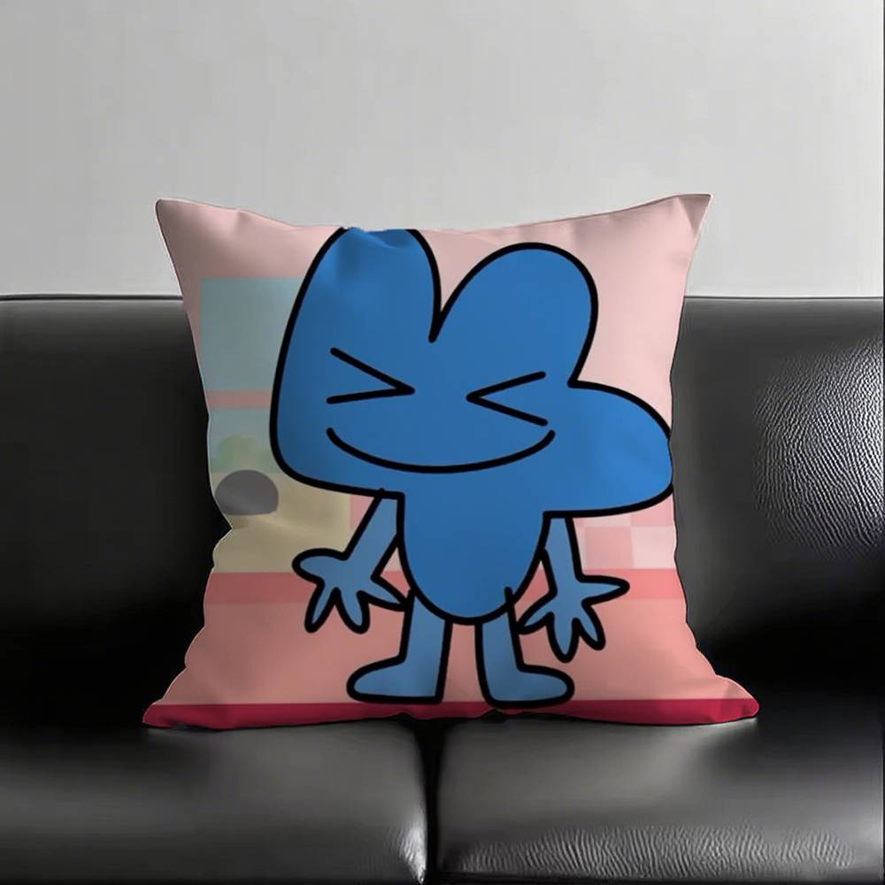 1 Stück Lustige Anime BFDI Kissenbezug Quadrat Schlafzimmer Sofa Freizeit Komfort Kissen Auto Wohnzimmer Heimdekoration