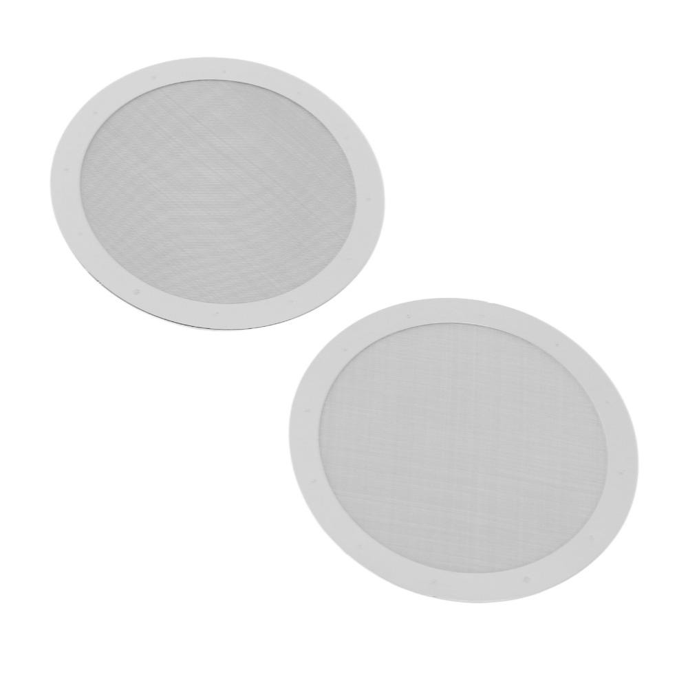 2pcs Set 61MM Diameter Stainless Steel Coffee Filter Pour Over Coffee Filter Pour Over Coffee