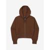 Essential Crop Hood Zip Up