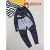 NOCTA X Unisex Hooded Sweatshirt Casual Sportswear Reflective Detail Long Sleeve Cotton 100%