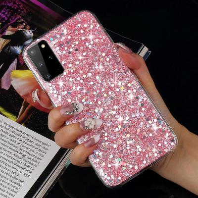 Lüks Glitter Pullarda Yumuşak Darbeye Dayanıklı Silikon Telefon Kılıfı Samsung Galaxy S8 S9 S10 Artı A50 A70 A51 A71 A21 A21s A20 Kapak