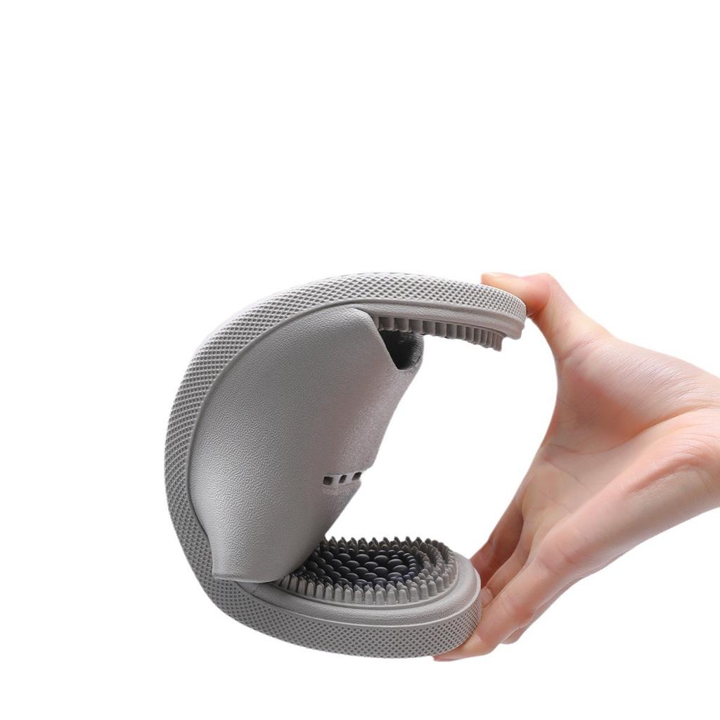 Lidani kapcie do masażu męskie domowe podeszwy punkty akupresury kąpielowe antypoślizgowe deska do ćwiczeń fajne kapcie męskie letnie PCV