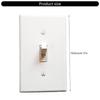 Single Poles Or 3 Way Dimmer Switches No Neutral Wire Required Thin Profile for Standard Electrical Box Installation