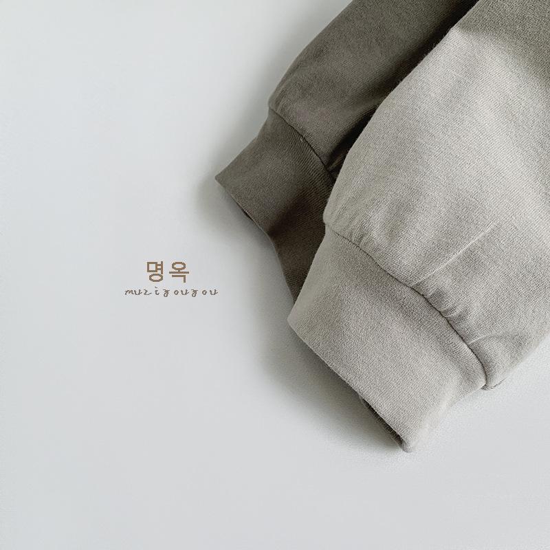 Trendy Kids' Hooded Sweatshirts: 2025 Spring Korean-Style Long-Sleeve T-Shirts for Boys & Girls