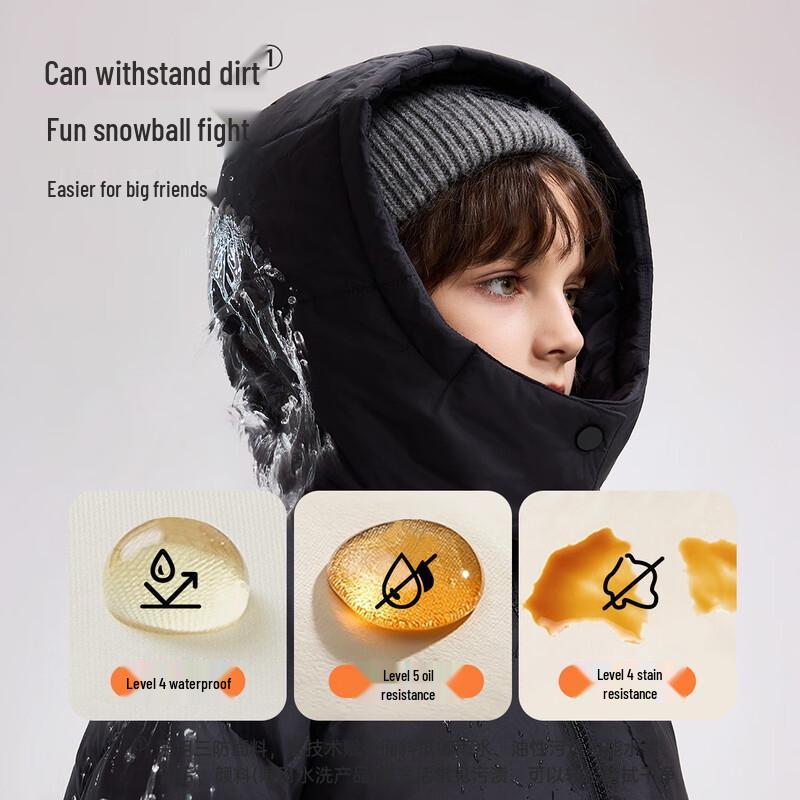 ASK JUNIOR Boys 3-Proof & Heat-Retaining Winter Down Jacket 170