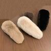 Mink Fur Hair Clip Set of 4