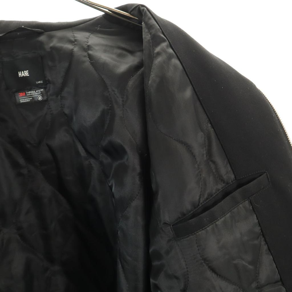 HARE Baseballjacke L schwarz Herren Gebraucht