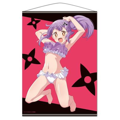 Ninja und Auftragskiller leben zusammen B2 Wandteppich Satoko Kusagakure Badeanzug-Version