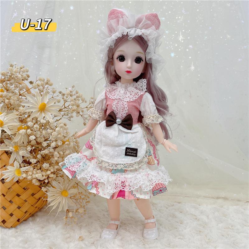 High-value Internet-famous 30cm Princess Dress-up Doll