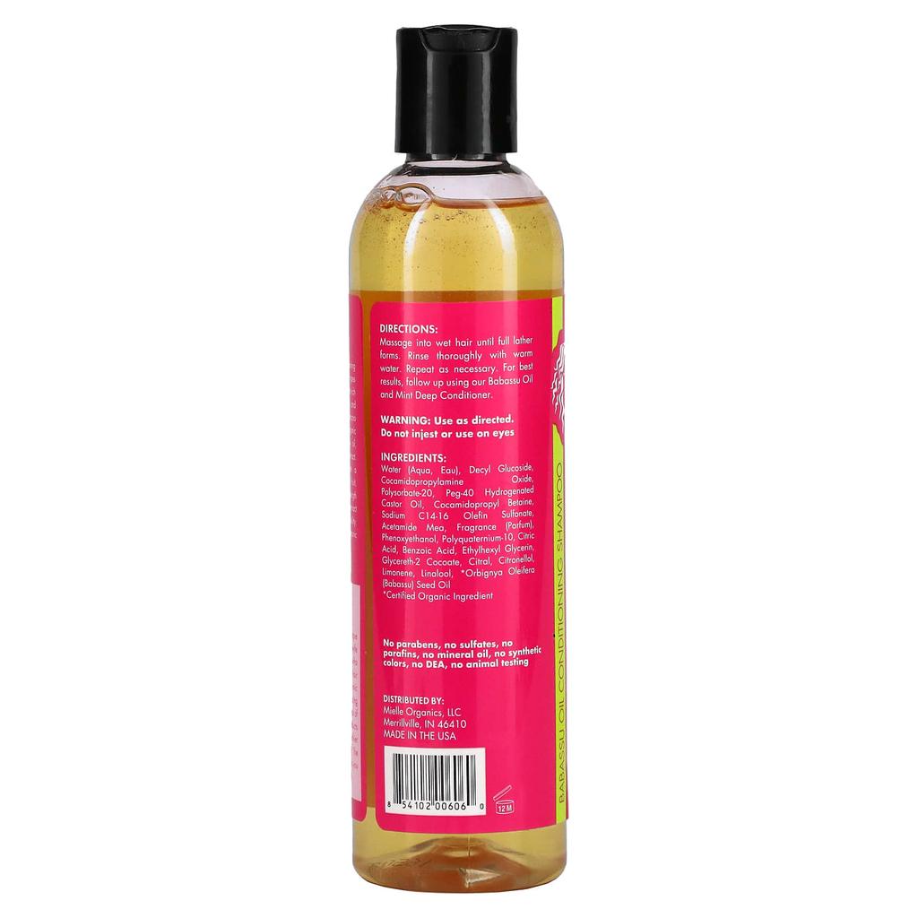 Mielle, Conditioning Shampoo, Babassu, 8 fl oz (240 ml)