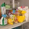 1/3Pcs Flower Refrigerator Magnet with Pedal Clips Detachable Food Bag Sealing Clamp Fridge Magnet Home Kitchen Cabinet Locker Decoration