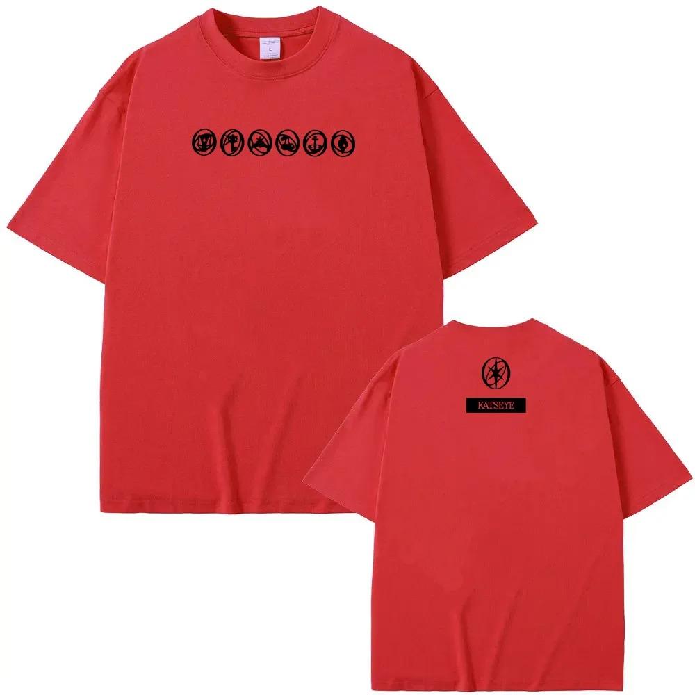 KATSEYE Girl Group Official Merch TShirt WOMENs Fashion Crew Neck Top HighQuality Cotton Apparel with Sleeve Graphics