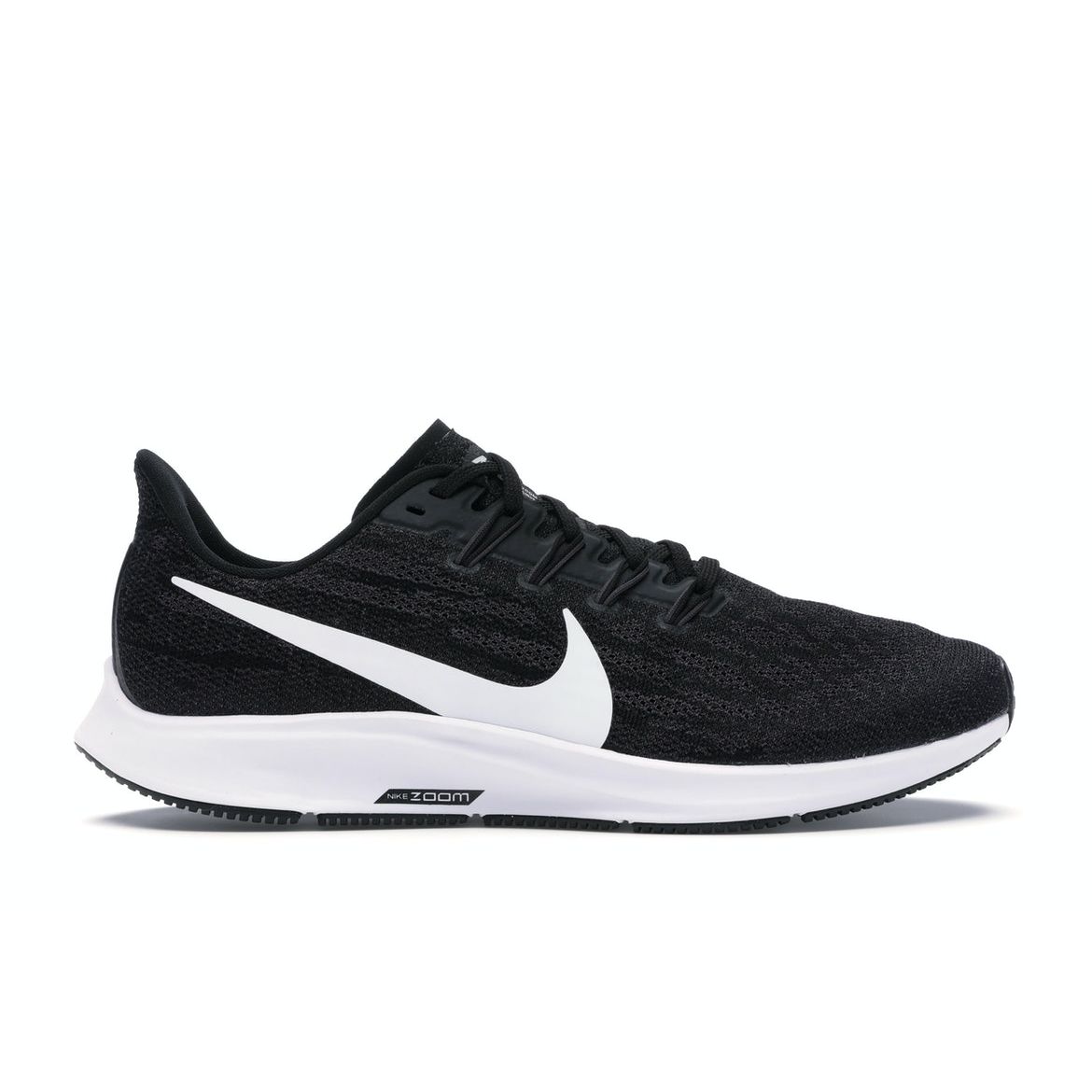 

Черные кроссовки унисекс Nike Air Zoom Pegasus 36 громово-серо-белые AQ2203-002