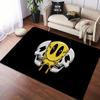 Tappeto Teschio Faccia Sorridente Creativo Divertente per Soggiorno Camera da Letto Corridoio Alfombra Antiscivolo Tappeto Divano Zerbino Decorazione Casa Tapete