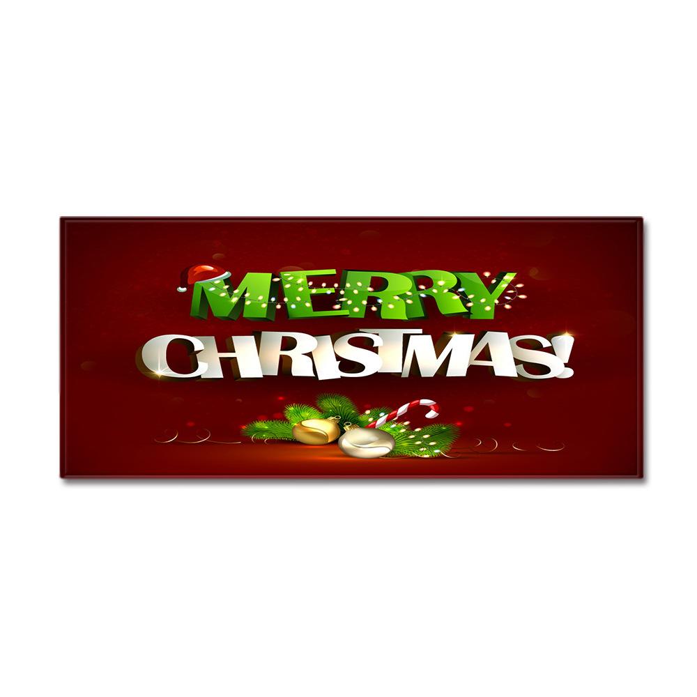 Christmas Kitchen Sand Carpet Doormat Long Floor Mat