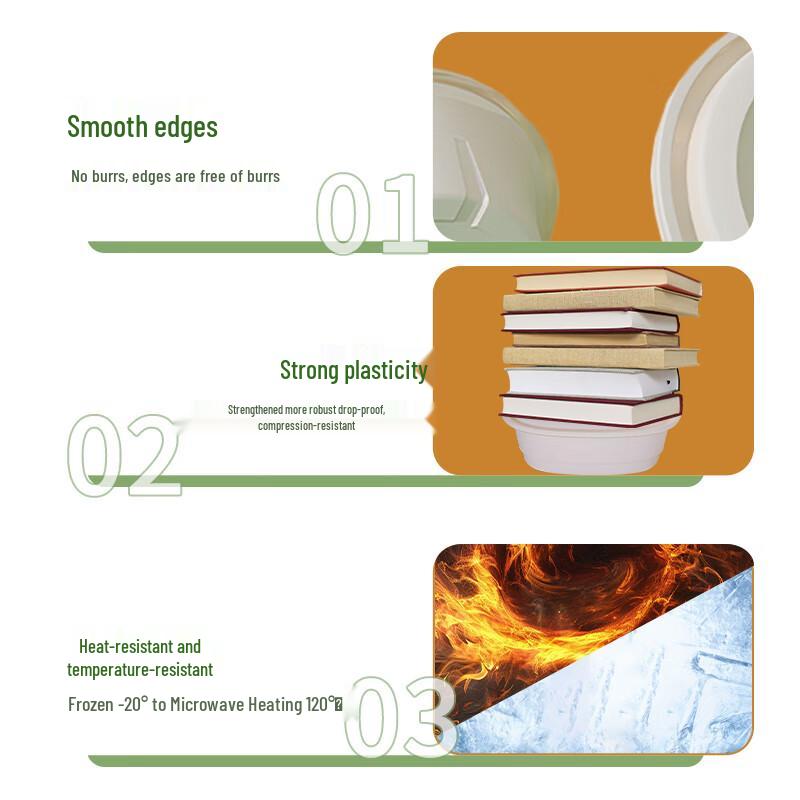 Degradable Corn Starch Disposable Meal Box