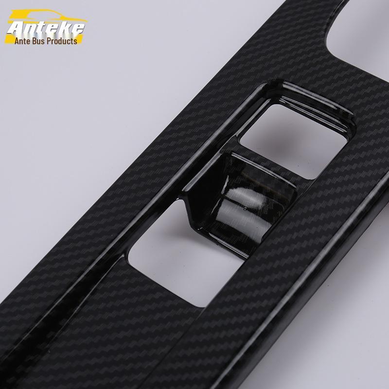 18 XEL Ramka Dekoracyjna Zmiany Biegów i Pierścień Uchwytu na Kubek Konsoli Środkowej Akcesoria Samochodowe