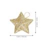 30Pcs Glitter Stars Hanging Ornaments 3D Christmas Tree Decor Party Scene Layout Xmas Pendant Festive Decor Tree Decoration