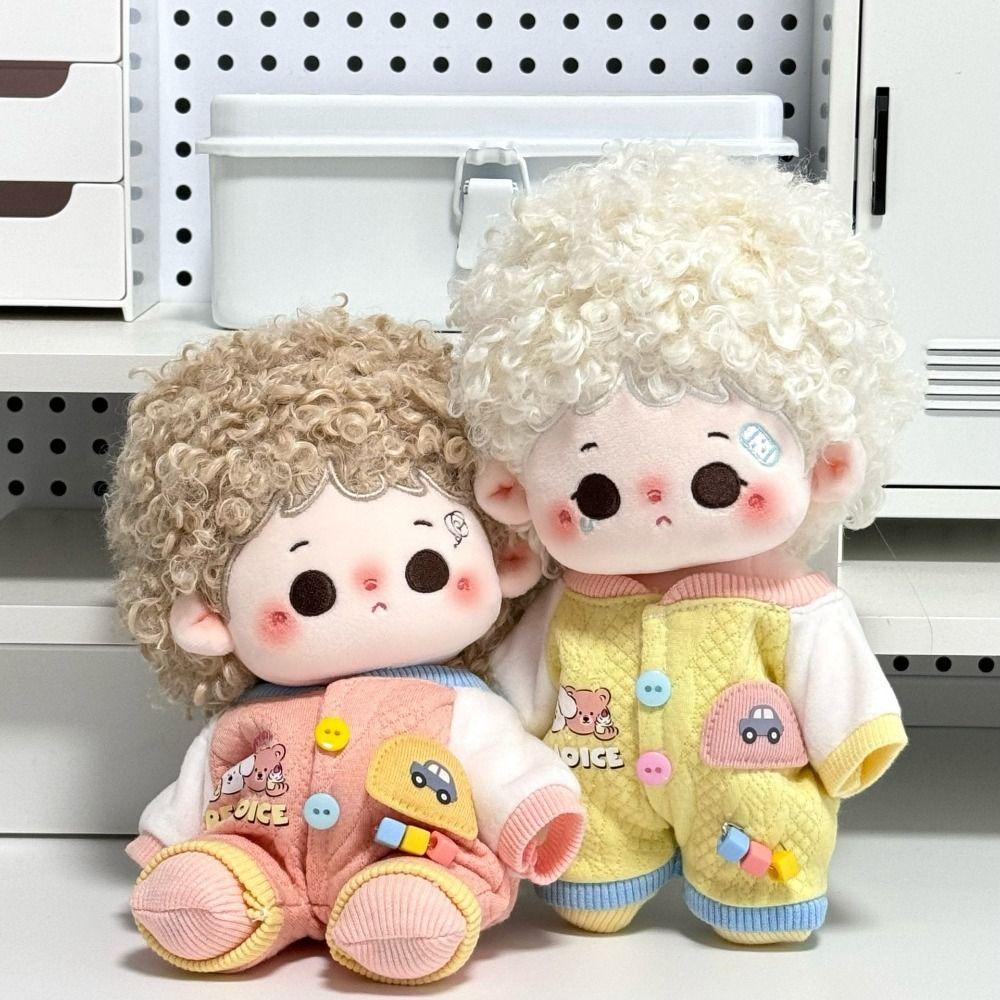 Outfit Cotton Doll's Clothes Peaked Cap Plush Doll Clothes  20cm Cotton Doll