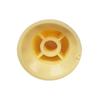 FLEOR 3PCS Plastic ST Guitar Knobs 2T1V Volume Tone Control Knobs Top Hat Caps Buttons Electric Guitar Parts