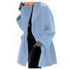 Womens Winter Wool Coat Trench Jacket Ladies Warm Slim Long Overcoat Outwear
