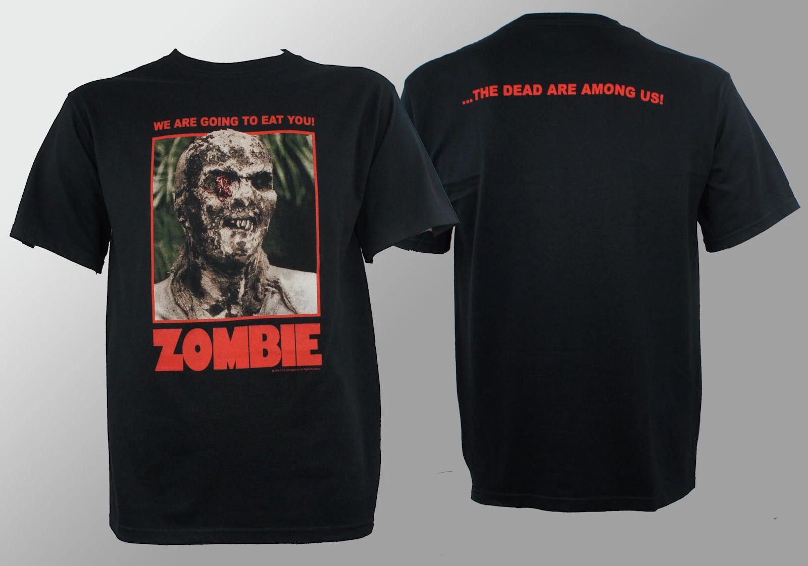 Lucio Fulci s Zombie Horror Movie Poster T-Shirt S NEW XS