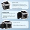 Expandable Foldable Pet Carrier Bicycle Basket for Cats & Dogs – Large Capacity, Cross-border Exclusive.