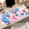 Anime Mouse Pad xcm Pokemon Jigglypuff Large Rubber PC Computer Gaming Mousepad Extended Desk Mat Locking Edge Gamer Carpet