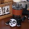 Ornament Panda Cup Pad Funny Expression Cup Pad Quirky Toys Coffee Mug Drinks Holder  Funny  Toy