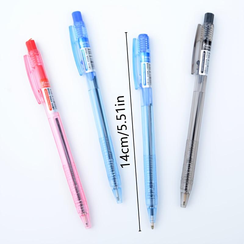 10/5pcs Push Ballpoint Pen 0.7mm Office Writing Ballpoint Pen, Smooth Writing, for office and student writing, Retractable point