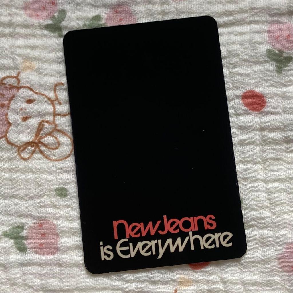 [USED] NewJeans Haein How Sweet Pre-recorded Sanok Trading Card