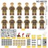 Military Series Fire Support Unit Soldier Figurine Building Blocks Toy