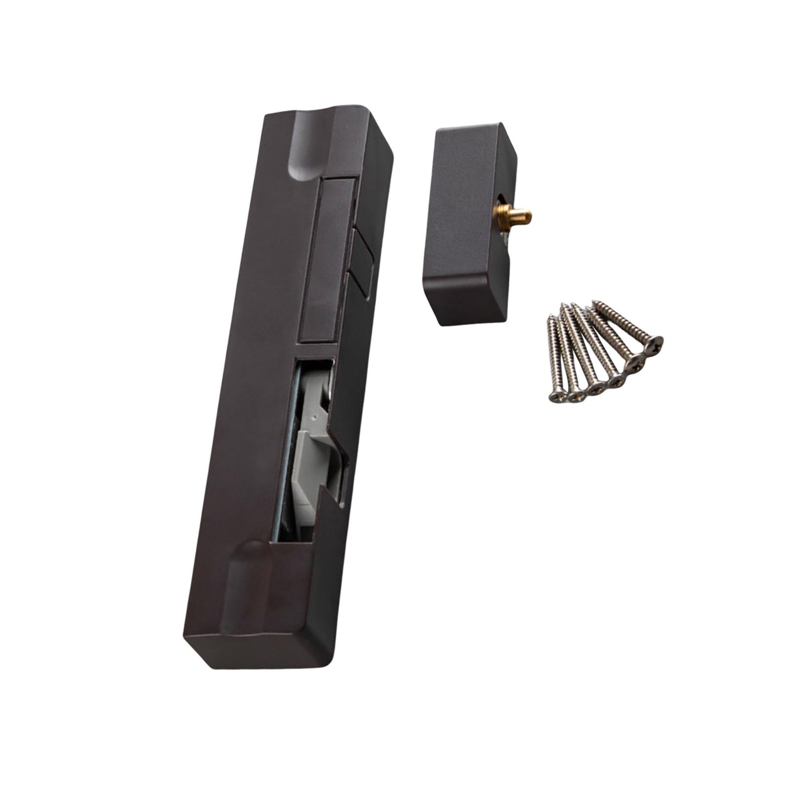 

Portable Adjustable Speed Aluminum Plastic Pneumatics Door Closers with Snap Plate Home Accessory for Smooth Operations B