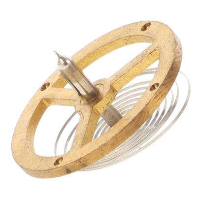 1 set Set Ruota Bilanciere per Orologio in Ferro Accessori per Orologi Meccanici Parte di Ricambio per Sveglia Vintage Kit per Riparazione Orologi Fai da Te