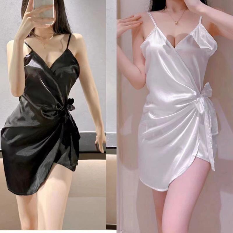 Сексуальное нижнее белье женское чистое желание сексуальный воротник тонкий складной подвязка чистое желание ретро qqny атласная вставка для сна one size fits all