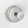 2pcs Stainless Steel Clothes Hooks,Wall Mounted Towel Hook for Bathroom Shower Room,Home Multi-Purpose Sturdy Hanging Coat Hook