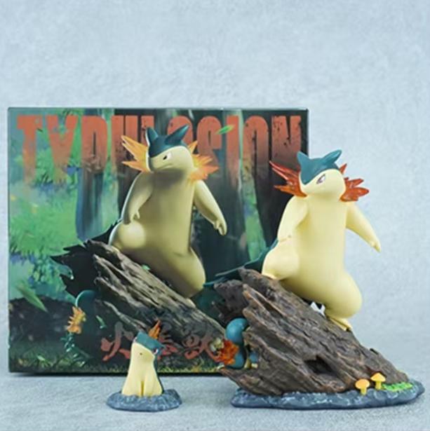 Cute Pokemon Quilava Action Figure Toys 12.5cm no box