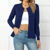 Cardigan in Maglia da Donna con Bottoni Frontali, Girocollo, Manica Lunga, Top Morbido Casual